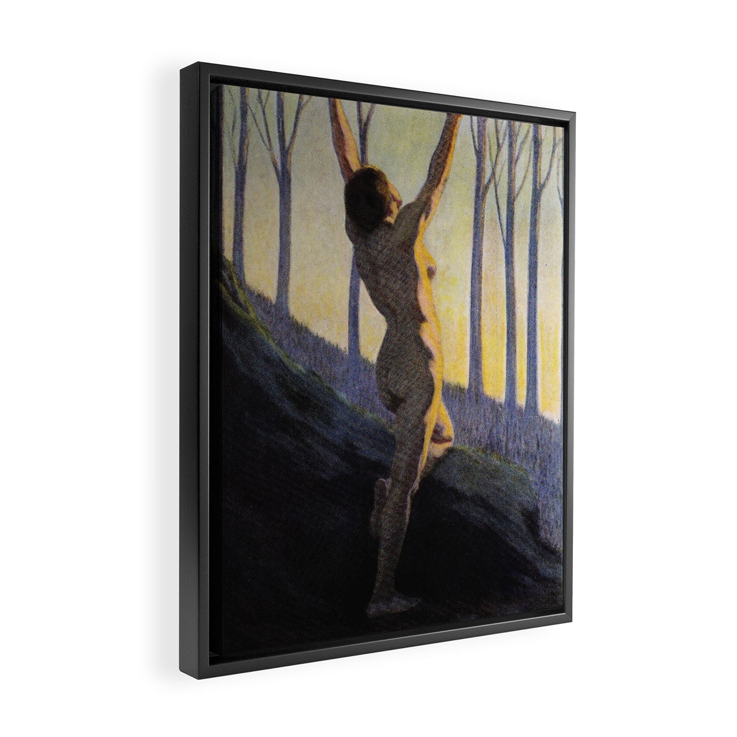 "We found our own, O my Soul, in the calm and cool of the daybreak" (Margaret C. Cook, 1913) Framed Canvas Print Gallery Image 2