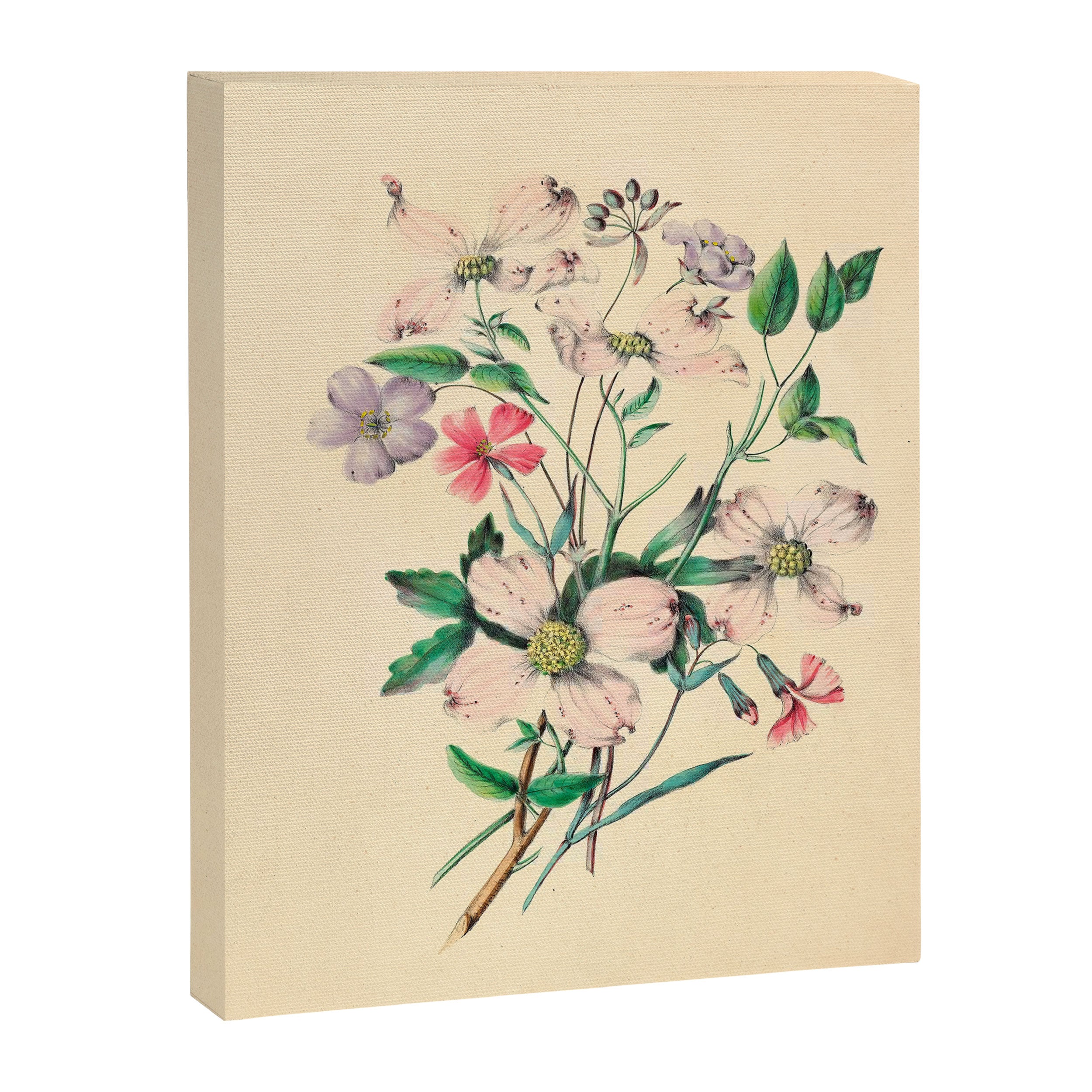  Wildflowers by Clarissa Munger Badger, 1859 (benefitting The Nature Conservancy) Canvas Print Gallery Image 6