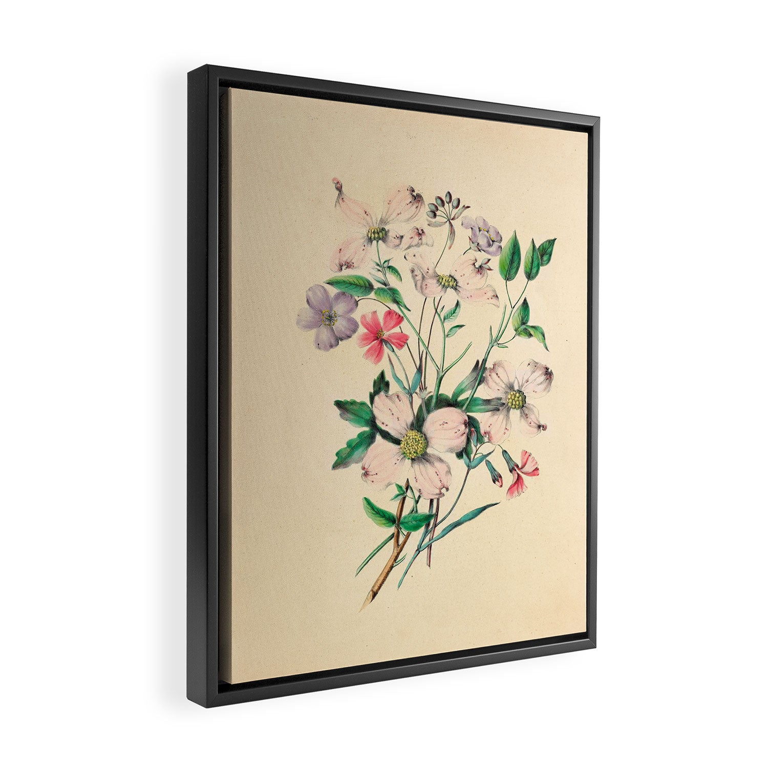  Wildflowers by Clarissa Munger Badger, 1859 (benefitting The Nature Conservancy) Framed Canvas Print Gallery Image 2