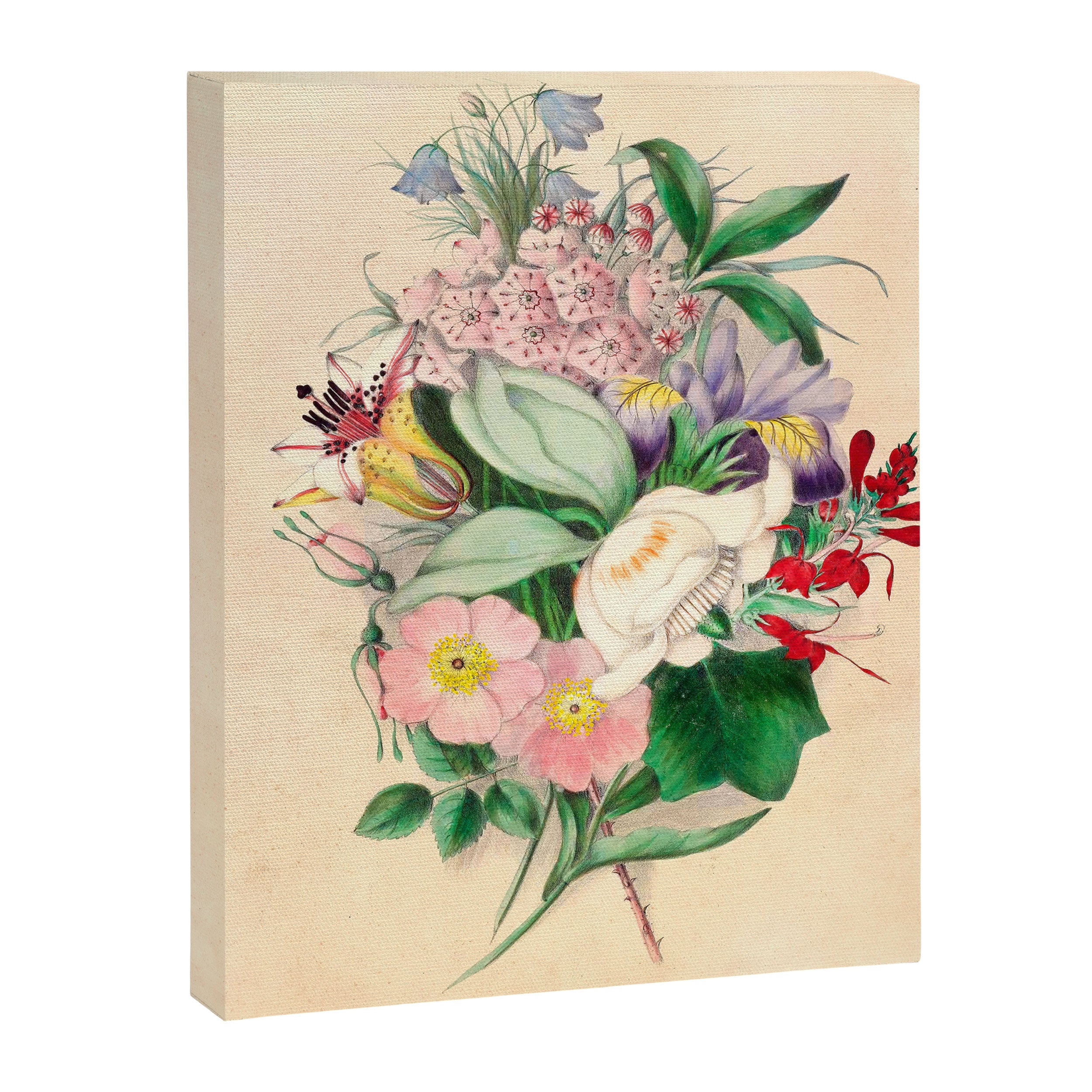 Wildflowers by Clarissa Munger Badger, 1859 (benefitting The Nature Conservancy) Canvas Print Gallery Image 6