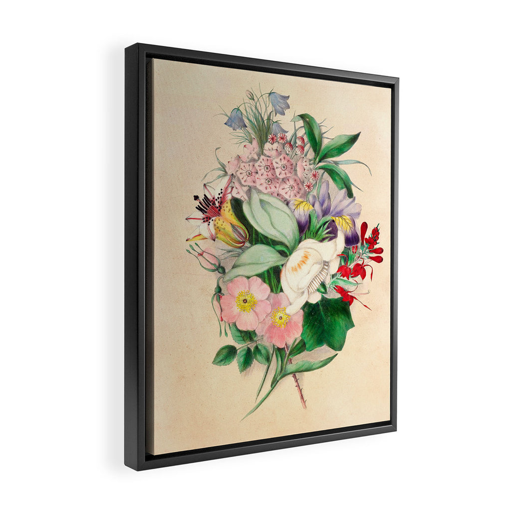 Wildflowers by Clarissa Munger Badger, 1859 (benefitting The Nature Conservancy) Framed Canvas Print Gallery Image 2