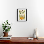 Wildflowers from "Rocky Mountain Flowers" (1914) by Edith Clements (benefitting The Nature Conservancy) Framed Art Print Gallery Image 2