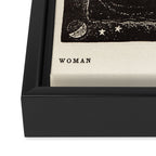 "Woman" by Rockwell Kent (1919) Framed Canvas Print Gallery Image 3