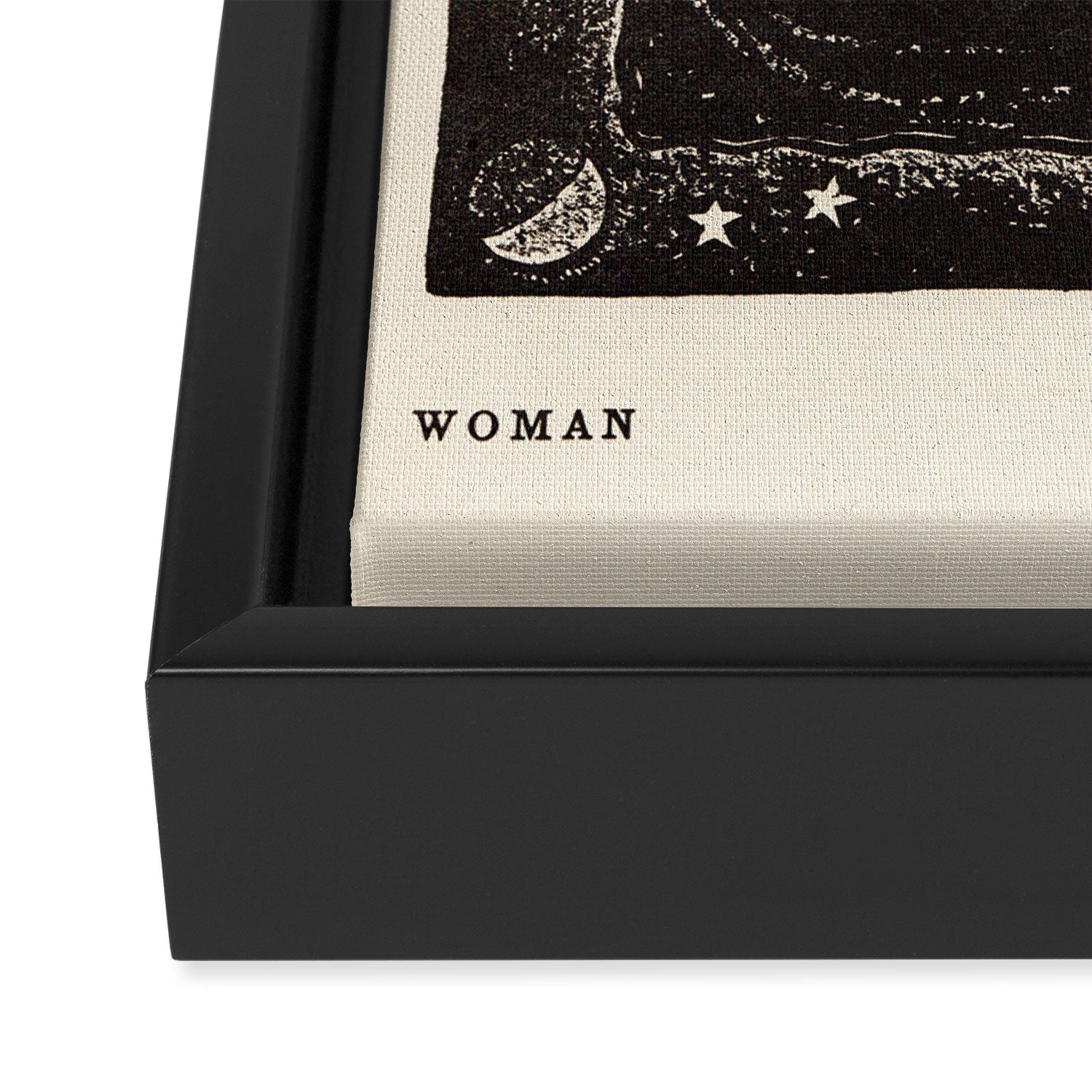 "Woman" by Rockwell Kent (1919) Framed Canvas Print Gallery Image 3