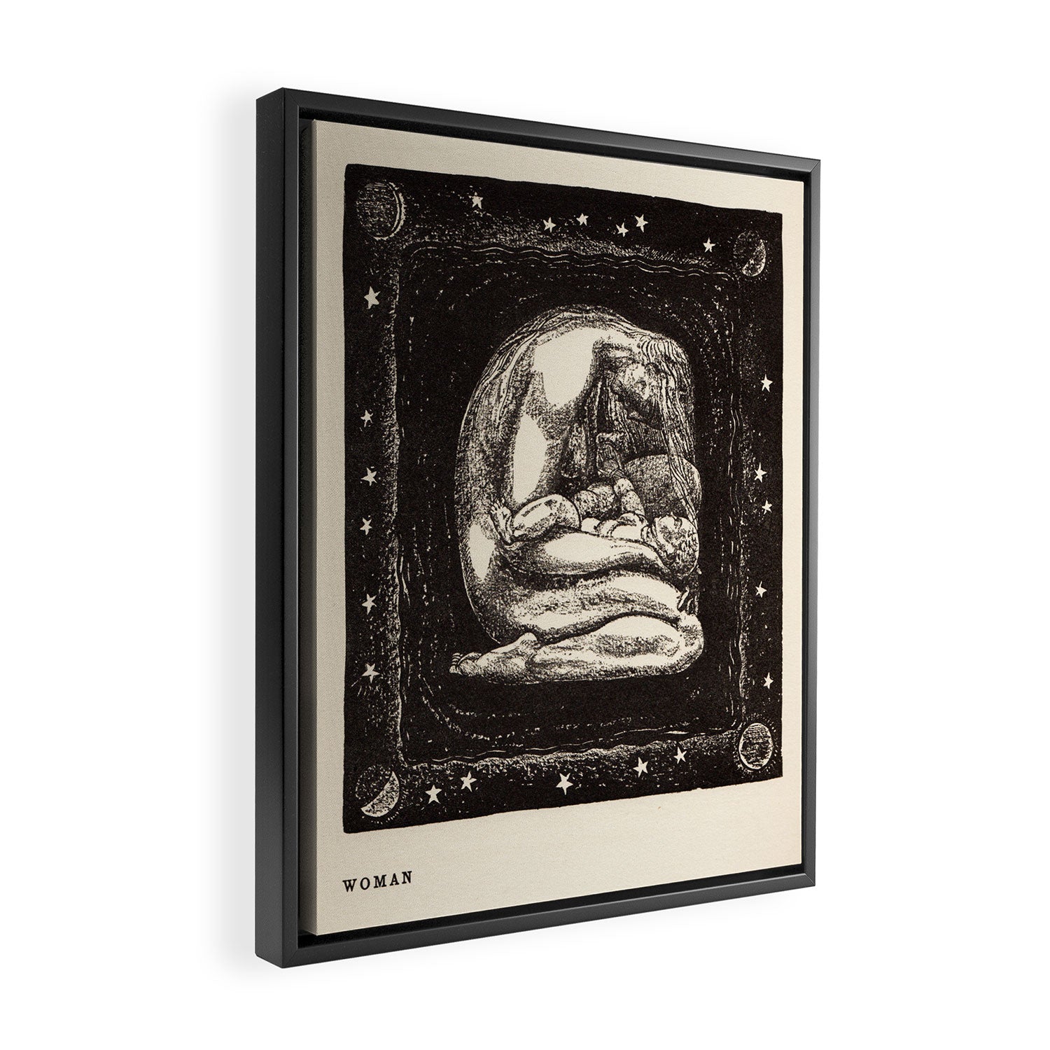 "Woman" by Rockwell Kent (1919) Framed Canvas Print Gallery Image 2