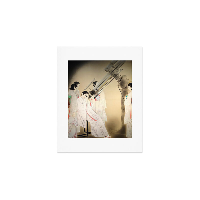 Women Watching Stars by Chou Ota # 1936 Art Print Gallery Image 1