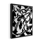 Woodcut by Vanessa Bell from "A String Quartet" by Virginia Woolf, 1921 Framed Canvas Print Gallery Image 2