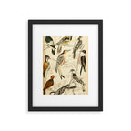 Woodpeckers from The Edinburgh Journal, 1835 (benefitting The Nature Conservancy) Framed Art Print Gallery Image 5