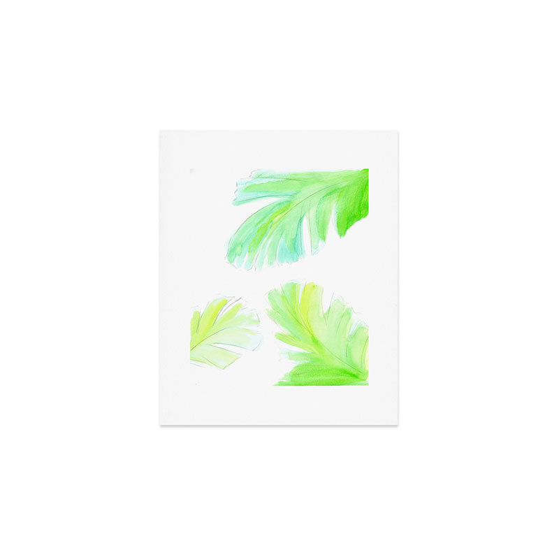 Banana Leaf Art Print Gallery Image 1