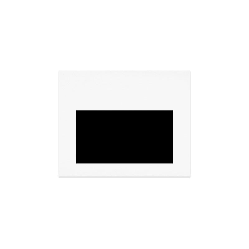 Color Block-Black and White Art Print Gallery Image 1