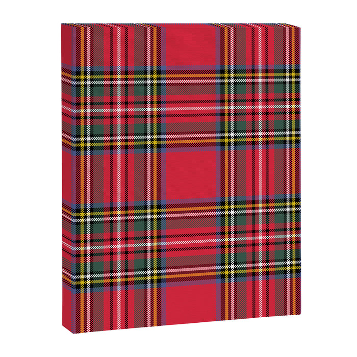 Red Tartan Canvas Print Gallery Image 1