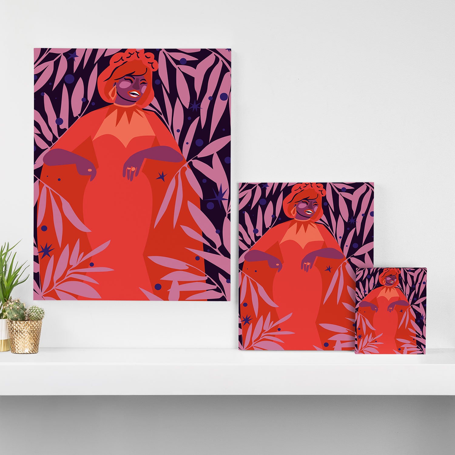 Celia Cruz Canvas Print Gallery Image 3