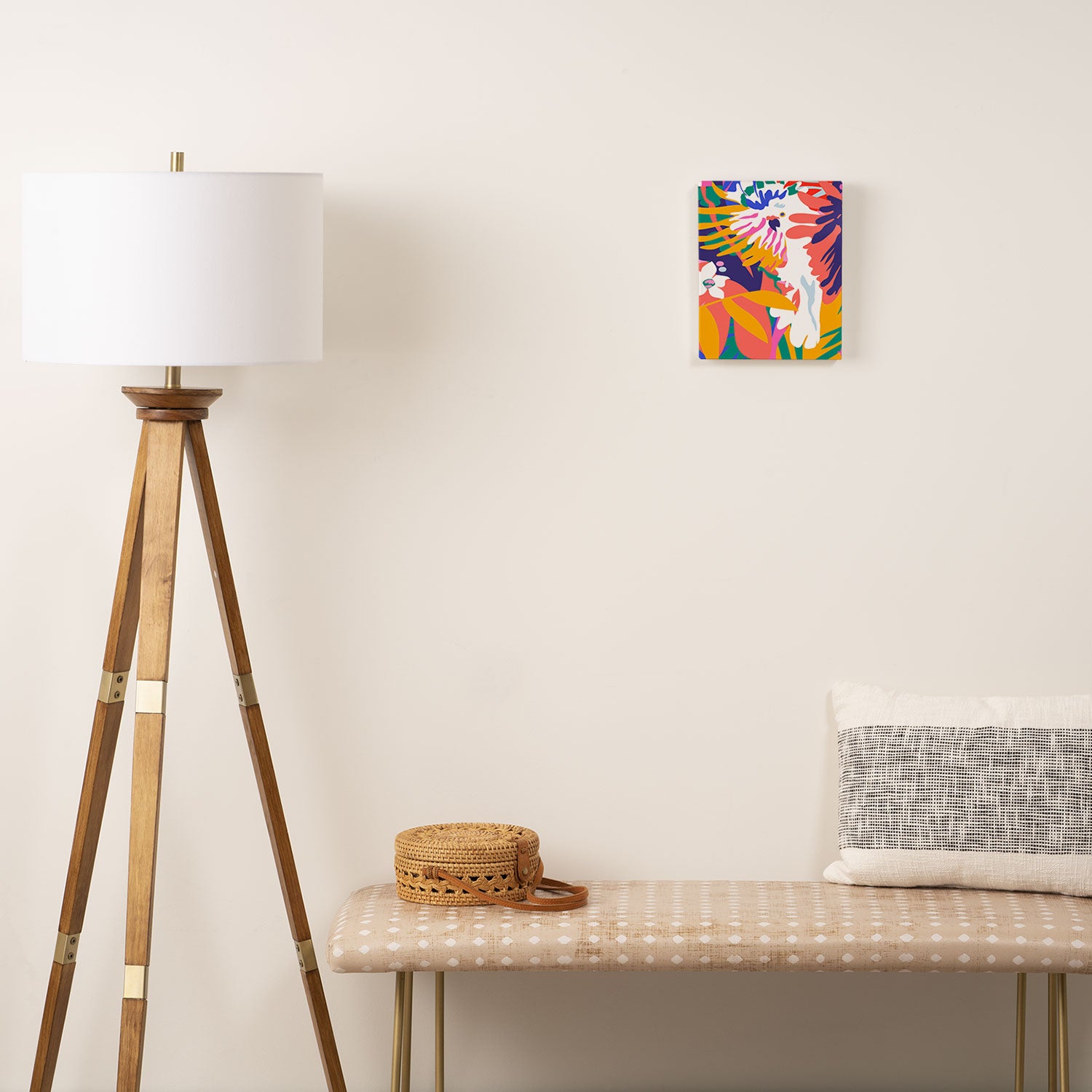 cockatoo tropic shift Canvas Print Gallery Image 2