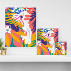 cockatoo tropic shift Canvas Print Gallery Image 3