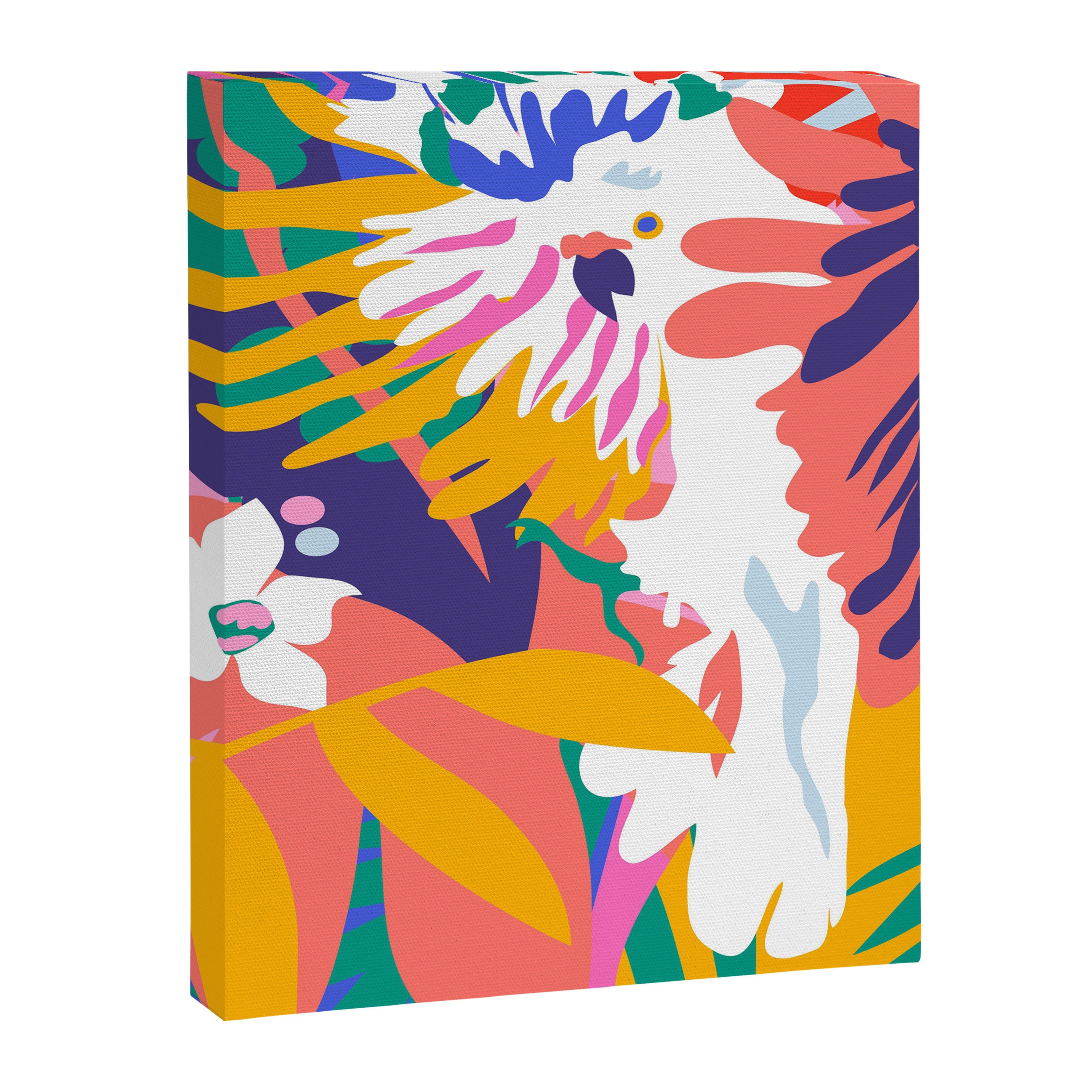 cockatoo tropic shift Canvas Print Gallery Image 6