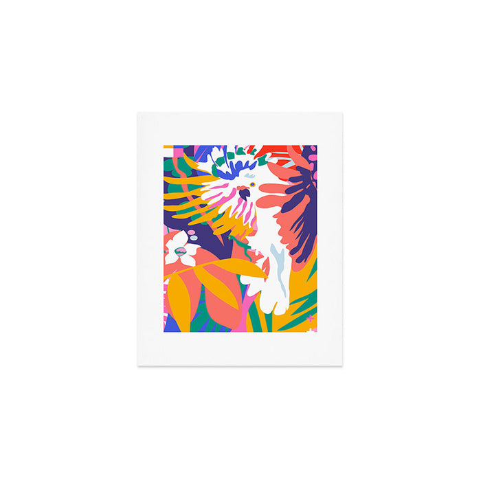 cockatoo tropic shift Art Print Gallery Image 1