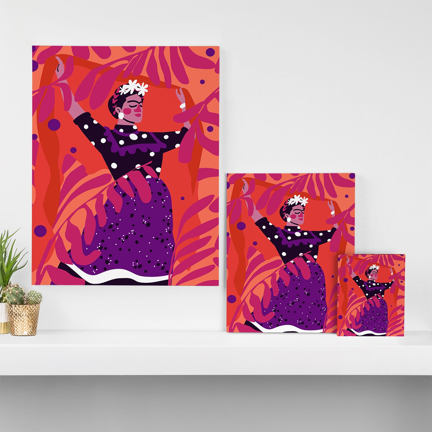 Frida Kahlo Canvas Print Gallery Image 3
