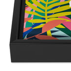 Verde Tropico Framed Canvas Print Gallery Image 3