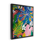 Verde Tropico Framed Canvas Print Gallery Image 2