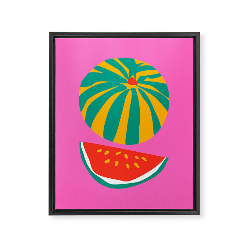 Watermelon Framed Canvas Print Gallery Image 6