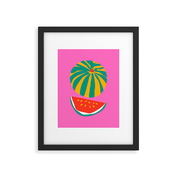 Watermelon Framed Art Print Gallery Image 1