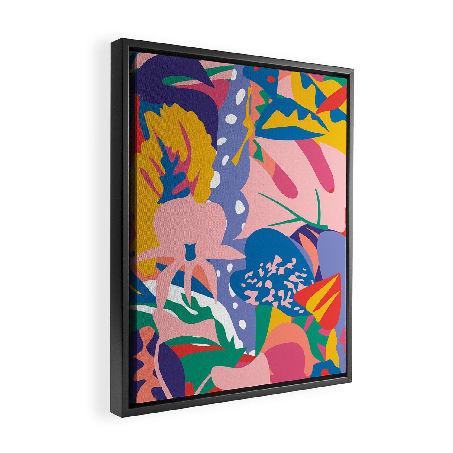 Wild Bloom Framed Canvas Print Gallery Image 2