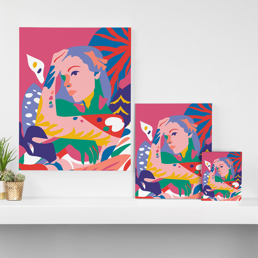 Wild Woman Canvas Print Gallery Image 3