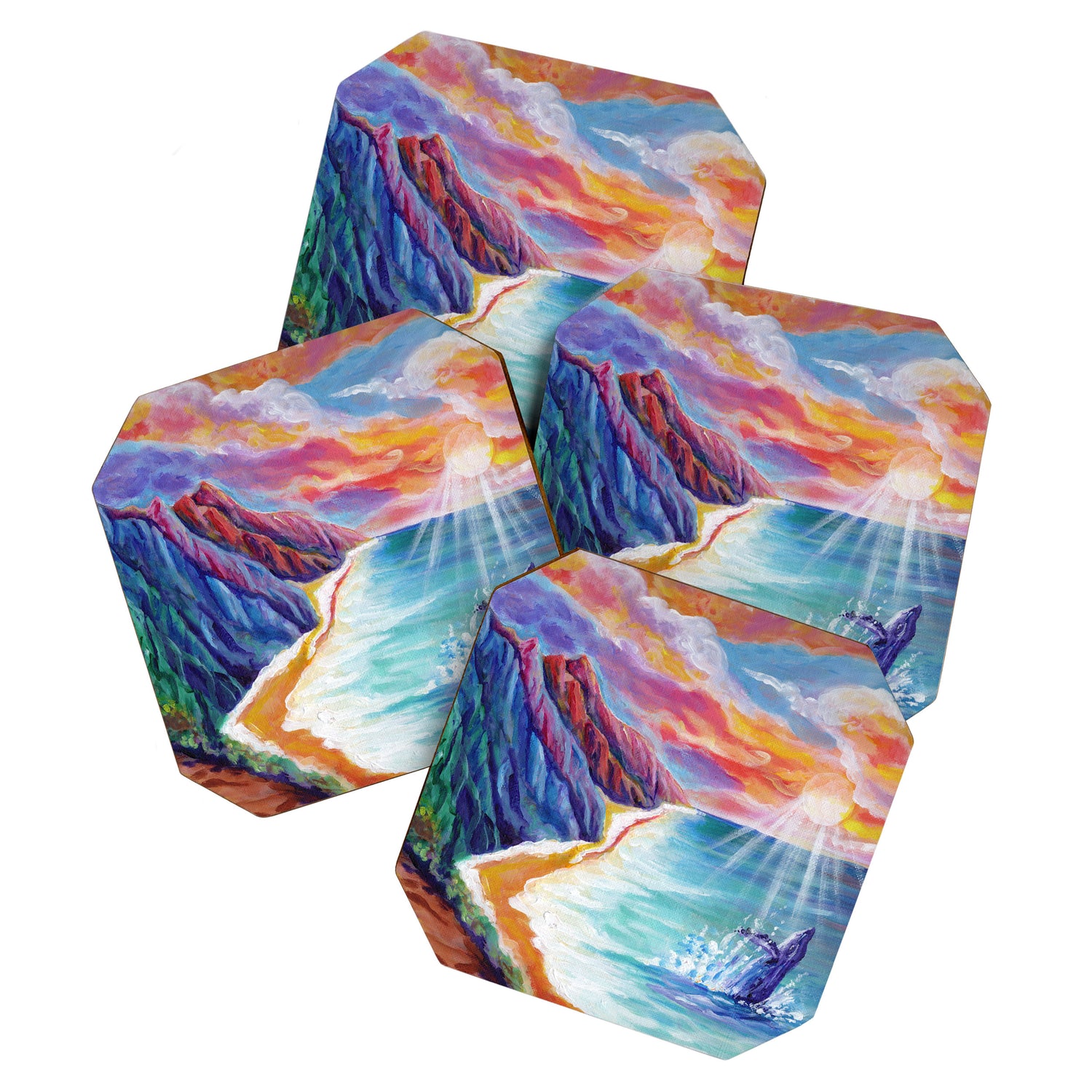 A Whale's Welcome Coaster Gallery Image 1