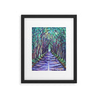 Kauai Tree Tunnel Framed Art Print Gallery Image 5