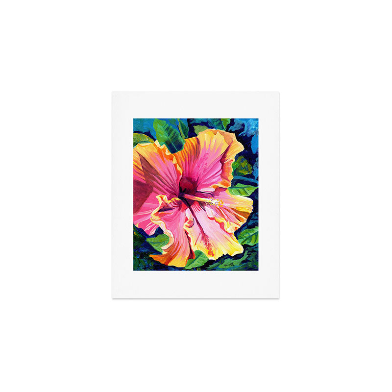 Tropical Bliss Hibiscus Art Print Gallery Image 1