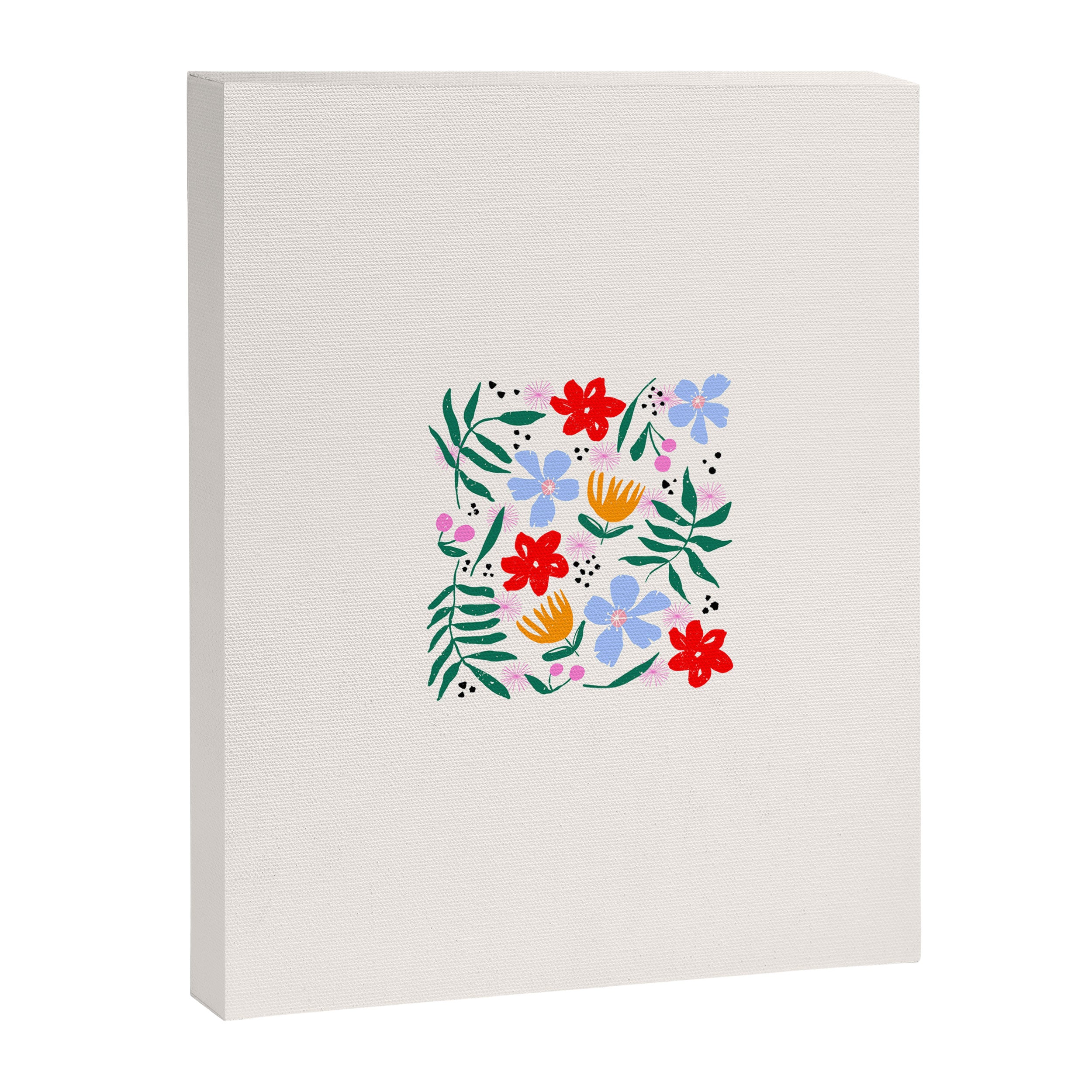 Abstract Florals Canvas Print Gallery Image 8