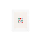 Abstract Florals Art Print Gallery Image 1