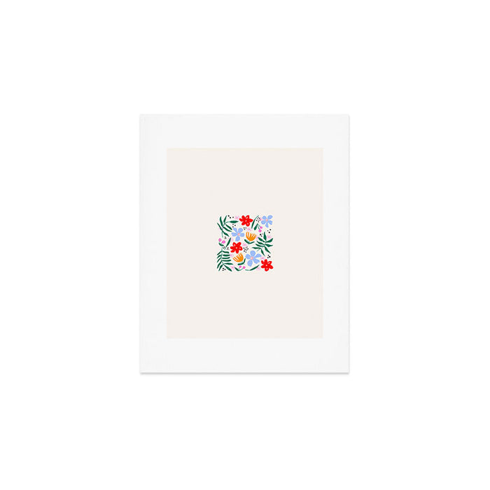 Abstract Florals Art Print Gallery Image 1