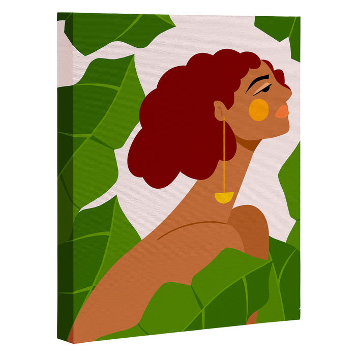 Banana Leaves Canvas Print Gallery Image 1