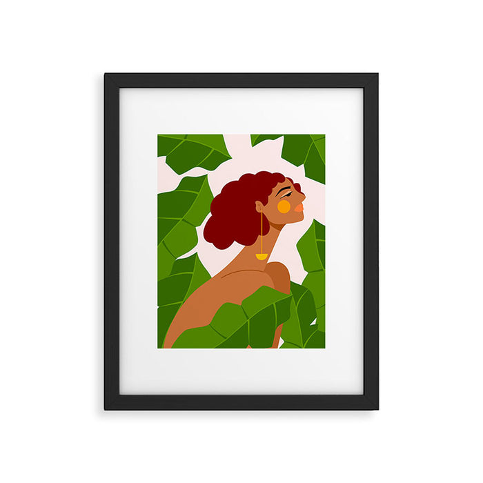 Banana Leaves Framed Art Print Gallery Image 1