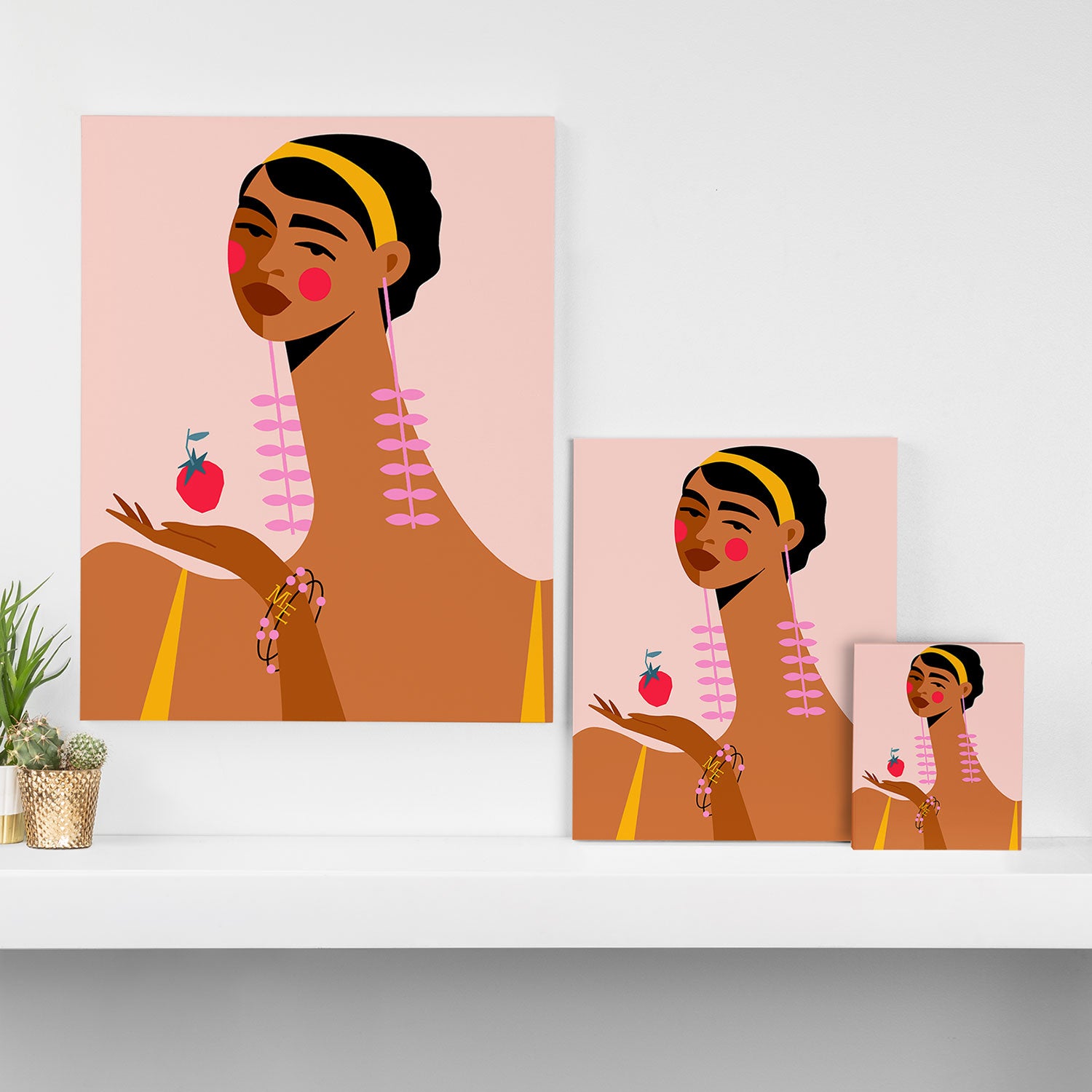 Be Your Own Bestie Canvas Print Gallery Image 3