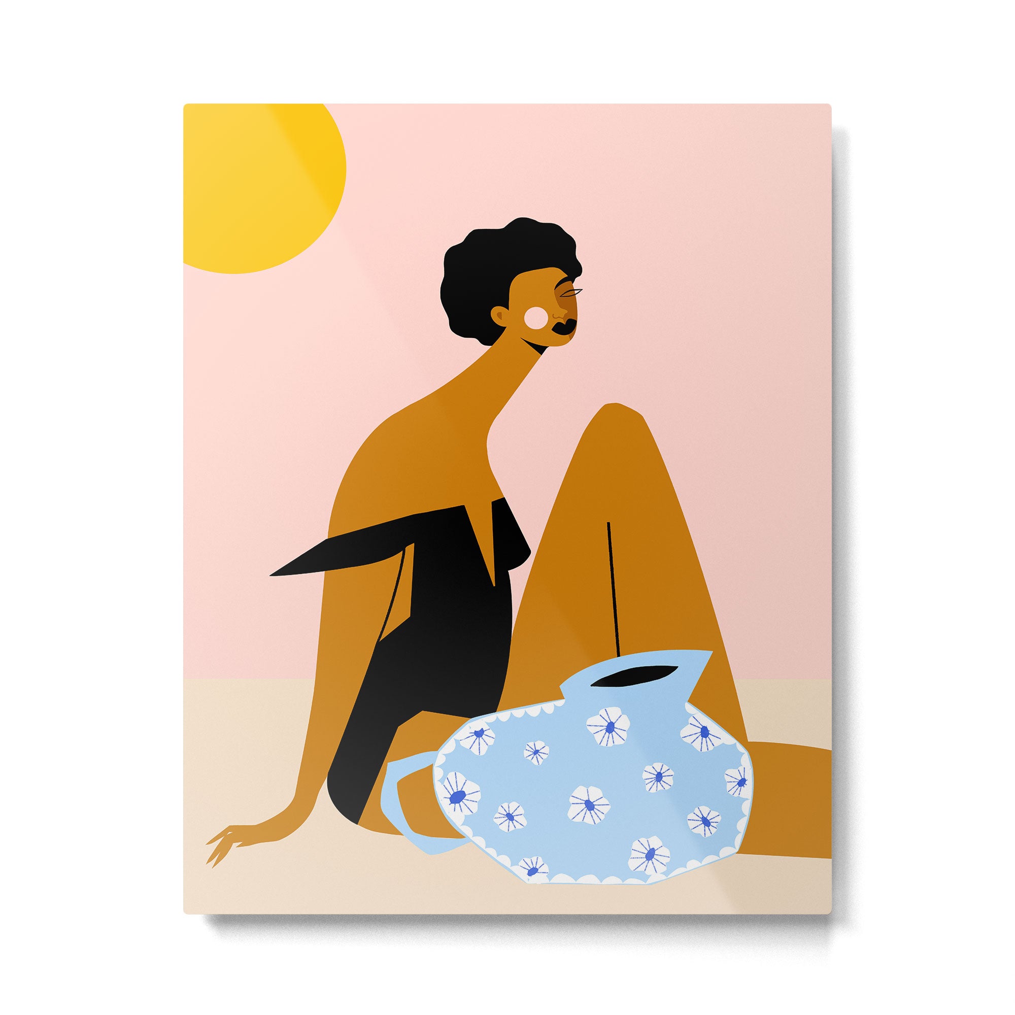 Beach Vibes Metal Print Gallery Image 4