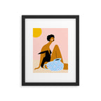 Beach Vibes Framed Art Print Gallery Image 5