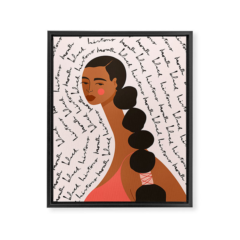 Black History Month Framed Canvas Print Gallery Image 8