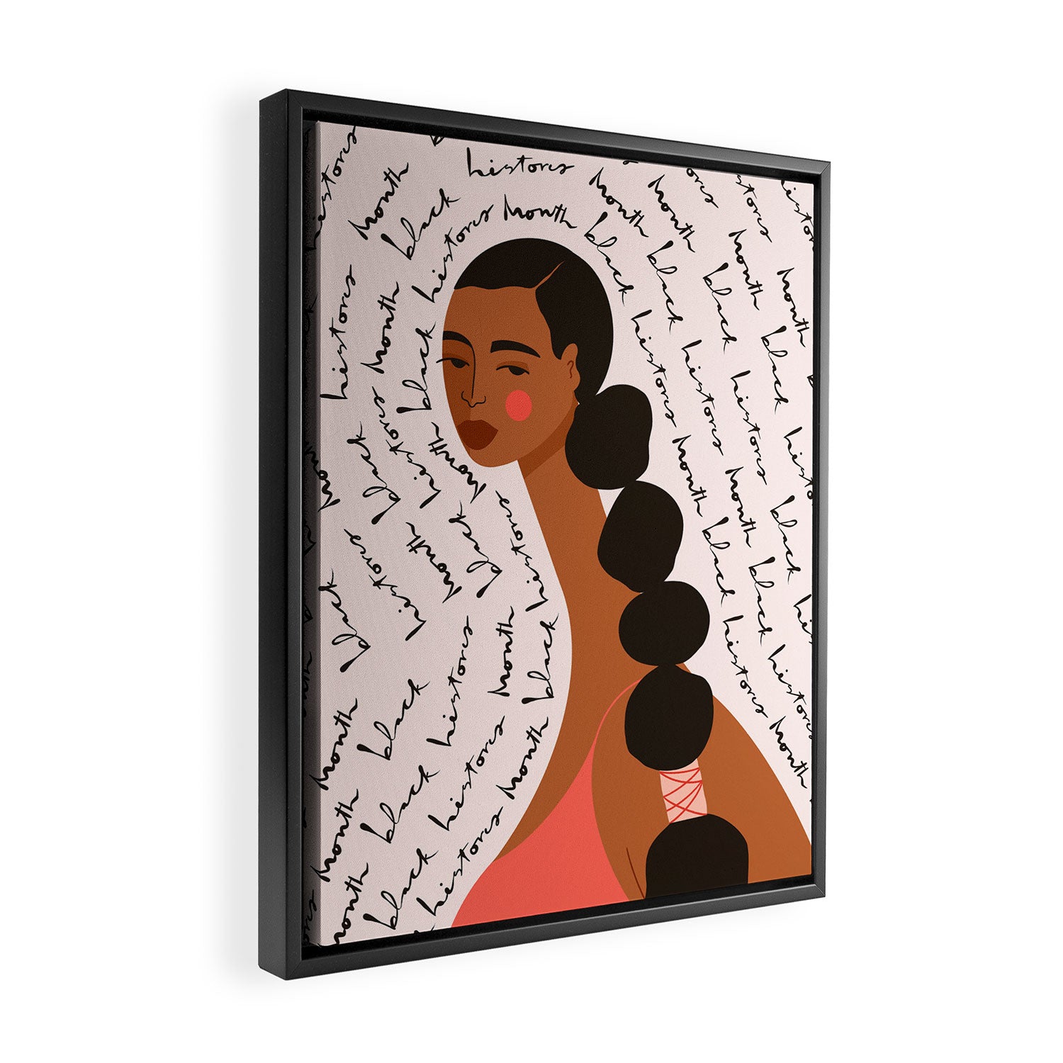 Black History Month Framed Canvas Print Gallery Image 2