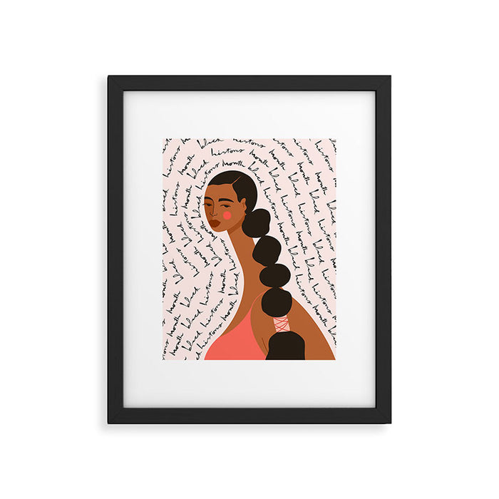 Black History Month Framed Art Print Gallery Image 1