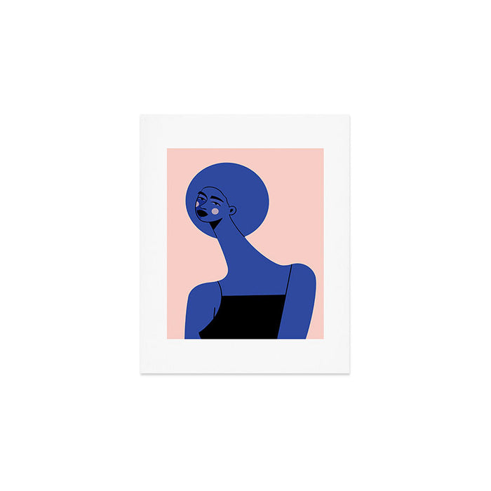 Blue Vibe Art Print Gallery Image 1