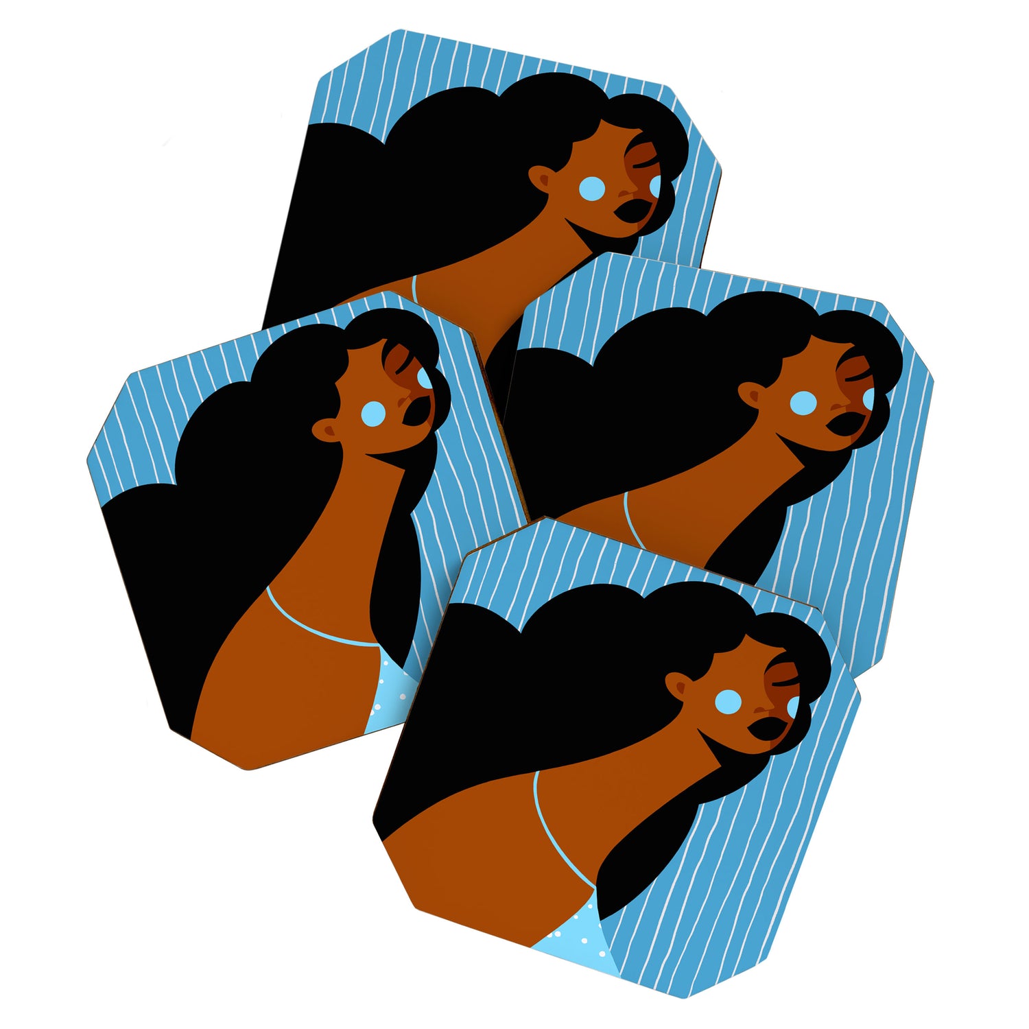 Bluesy Coaster Gallery Image 1
