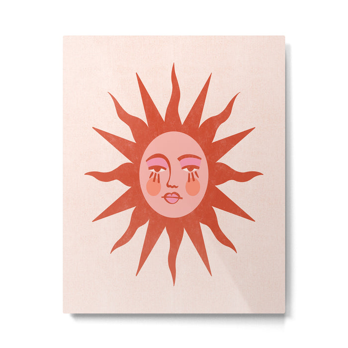 Bohemian Sun Metal Print Gallery Image 1
