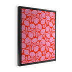 Boho Blooms - Pink Framed Canvas Print Gallery Image 2
