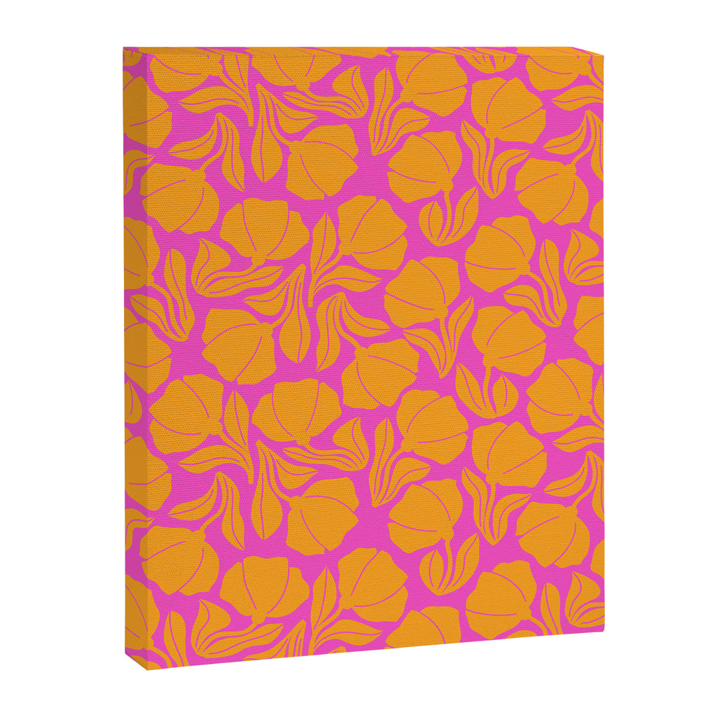 Boho Blooms - Yellow Canvas Print Gallery Image 8