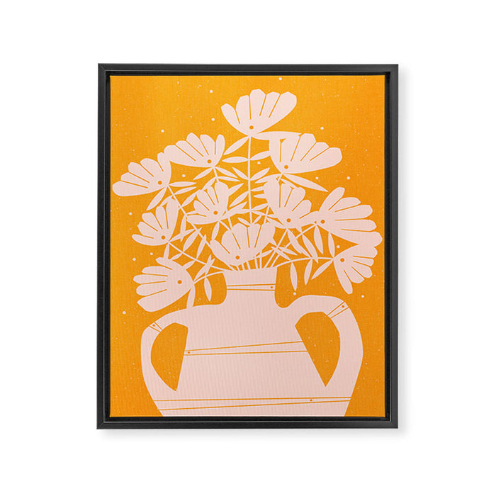 Boho Bouquet  Framed Canvas Print Gallery Image 1