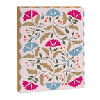 Botanical Tapestry- Folk Floral Art Canvas Print Gallery Image 6