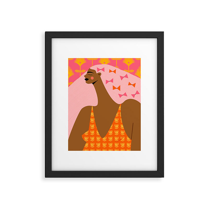 Bow Stacking Queen Framed Art Print Gallery Image 6