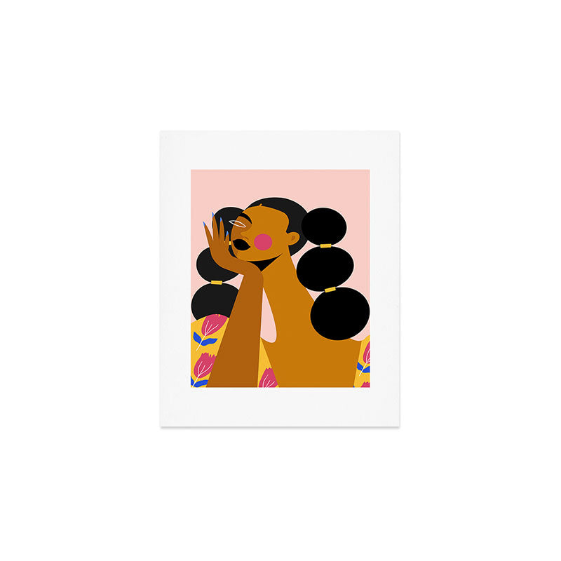 Bubble Braids Art Print Gallery Image 1